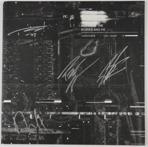 BETWEEN THE BURIED AND ME JSA FULLY AUTOGRAPH SIGNED ALBUM VINYL COLLECTIBLE MEMORABILIA