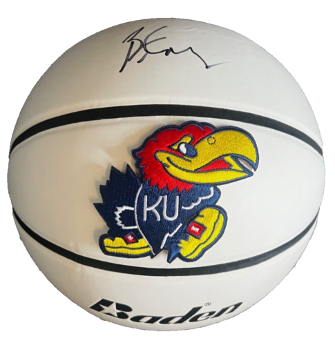 BILL SELF SIGNED (KANSAS JAYHAWKS) F/S LOGO BASKETBALL PSA/DNA AN61736 COLLECTIBLE MEMORABILIA