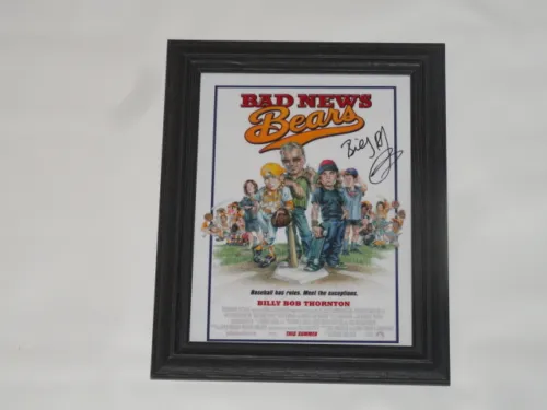 BILLY BOB THORNTON SIGNED FRAMED 