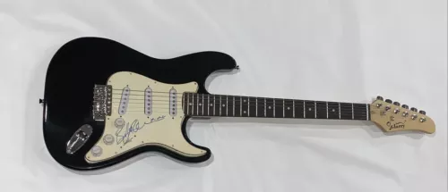 BILLY OCEAN SIGNED ELECTRIC GUITAR CARIBBEAN QUEEN PROOF RARE