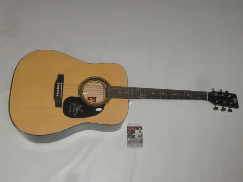 BRITTANY HOWARD SIGNED NATURAL ACOUSTIC GUITAR THE ALABAMA SHAKES JSA COA COLLECTIBLE MEMORABILIA