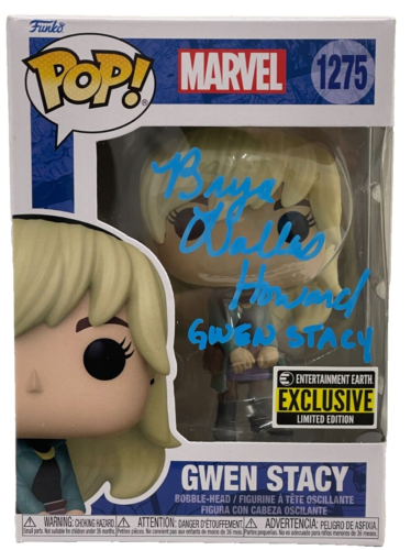 Bryce Dallas Howard Signed Gwen Stacy Spider-Man Funko Marvel Autograph ...