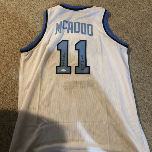BUFFALO BRAVES- BOB MCADOO SIGNED AUTOGRAPH JERSEY JSA COA NBA HOF COLLECTIBLE MEMORABILIA