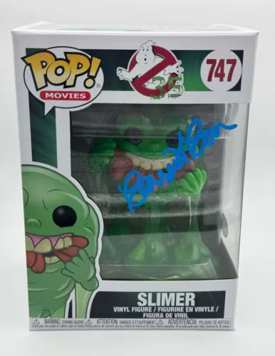 CARRIE COON “GHOSTBUSTERS: FROZEN EMPIRE” SIGNED ‘SLIMER’ 747 FUNKO POP ACOA COLLECTIBLE MEMORABILIA