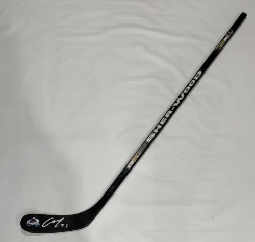 CASEY MITTELSTADT SIGNED SHERWOOD HOCKEY STICK BUFFALO SABRES AUTOGRAPHED
