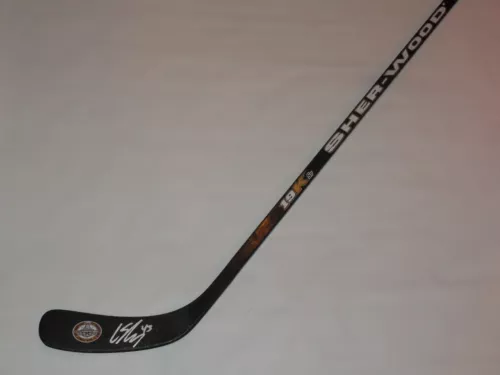 CONOR SHEARY SIGNED HOCKEY STICK PITTSBURGH PENGUINS BACK 2 BACK CUP CHAMPIONS