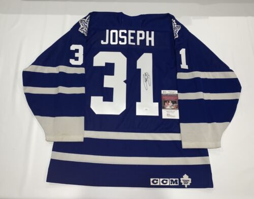 CURTIS JOSEPH SIGNED #31 TORONTO MAPLE LEAFS JERSEY JSA COA LICENSED COLLECTIBLE MEMORABILIA
