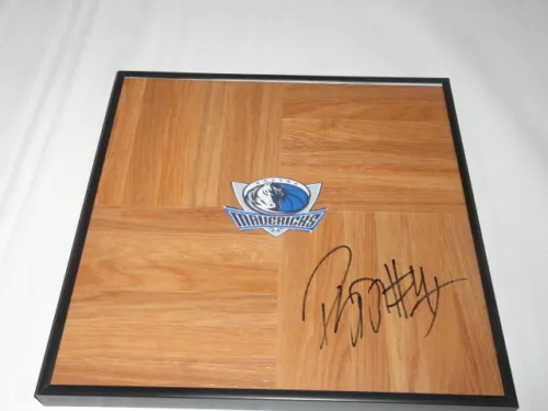 DAJUAN BLAIR SIGNED FRAMED 12X12 FLOORBOARD DALLAS MAVERICKS AUTOGRAPHED