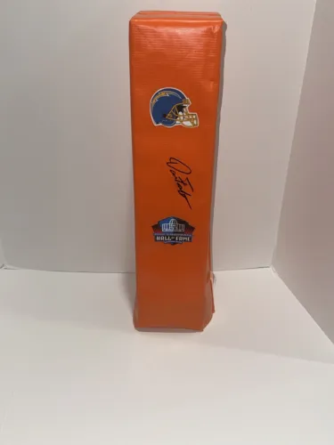 DAN FOUTS SIGNED TOUCHDOWN PYLON SAN DIEGO CHARGERS FOOTBALL HOF JSA COA COLLECTIBLE MEMORABILIA