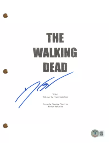 DANAI GURIRA SIGNED THE WALKING DEAD PILOT SCRIPT AUTOGRAPH MICHONNE BECKETT COA COLLECTIBLE MEMORABILIA