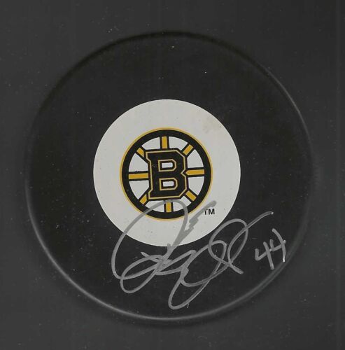DAVE ELLETT SIGNED BOSTON BRUINS PUCK COLLECTIBLE MEMORABILIA