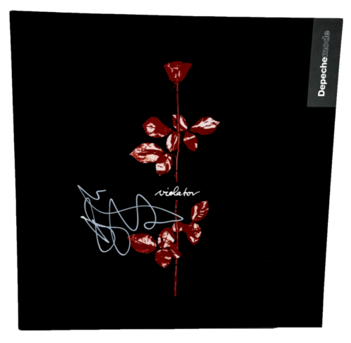 DAVE GAHAN SIGNED DEPECHE MODE VIOLATOR VINYL RECORD ALBUM AUTOGRAPH BECKETT COA COLLECTIBLE MEMORABILIA