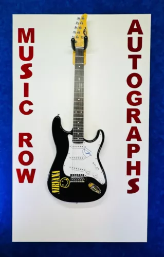 DAVE GROHL SIGNED AUTOGRAPH ELECTRIC GUITAR JSA COA NIRVANA COLLECTIBLE MEMORABILIA