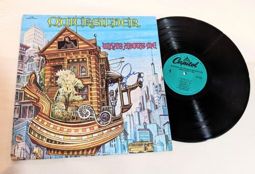 David Freiberg SIGNED What About Me Vinyl COA Quicksilver Messenger Service