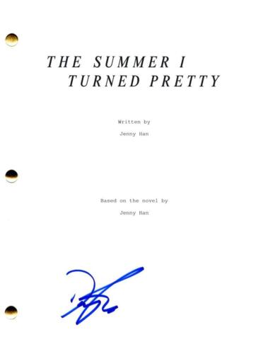 DAVID IACONO SIGNED AUTOGRAPH THE SUMMER I TURNED PRETTY FULL PILOT SCRIPT – CAM COLLECTIBLE MEMORABILIA