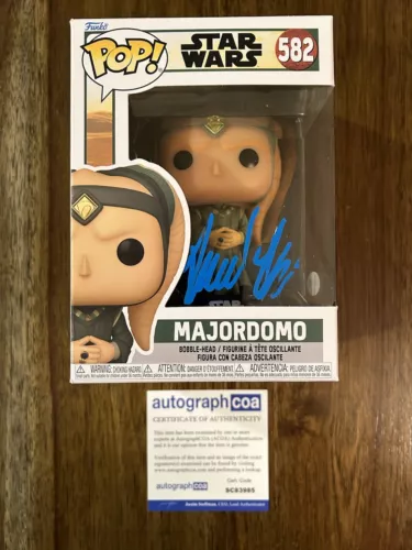 David Pasquesi ‘The Book Of Boba Fett’ Signed Funko Pop ‘Majordomo’ ACOA