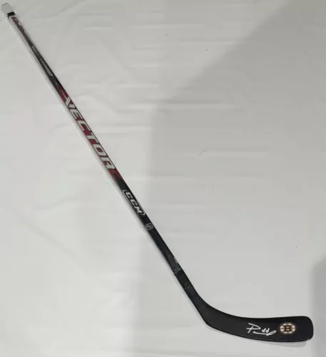 DAVID PASTRNAK SIGNED FULL SIZE HOCKEY STICK BOSTON BRUINS PROOF COLLECTIBLE MEMORABILIA