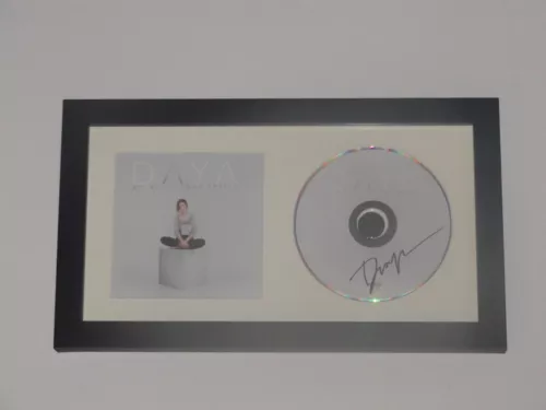 DAYA SIGNED FRAMED “SIT STILL LOOK PRETTY” CD NEW POP SUPERSTAR EXACT PROOF COLLECTIBLE MEMORABILIA
