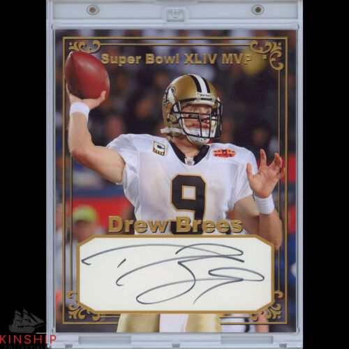 DREW BREES SIGNED CUT CUSTOM 8×10 DISPLAY JSA COA SAINTS HOF FOOTBALL AUTO Z1551 COLLECTIBLE MEMORABILIA