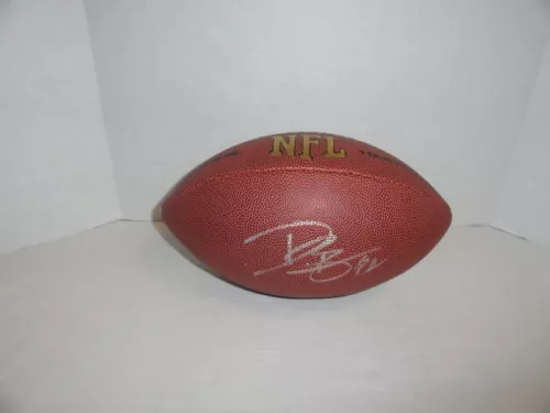 DWAYNE BOWE SIGNED NFL FOOTBALL KANSAS CITY CHIEFS