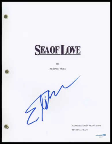 ELLEN BARKIN “SEA OF LOVE” AUTOGRAPH SIGNED FULL COMPLETE SCRIPT SCREENPLAY ACOA COLLECTIBLE MEMORABILIA