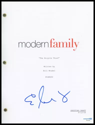 ERIC STONESTREET “MODERN FAMILY” AUTOGRAPH SIGNED ‘THE BICYCLE THIEF’ SCRIPT COLLECTIBLE MEMORABILIA