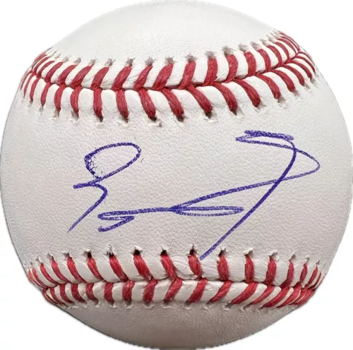 ETHAN SALAS SIGNED BASEBALL PSA/DNA SAN DIEGO PADRES AUTOGRAPHED COLLECTIBLE MEMORABILIA