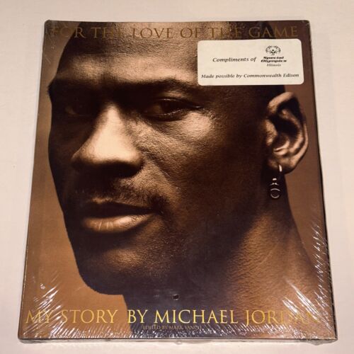 FOR THE LOVE OF THE GAME: MY STORY BY MICHAEL JORDAN – SEALED HARDCOVER BOOK COLLECTIBLE MEMORABILIA
