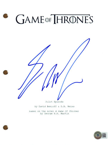GEORGE R.R. MARTIN SIGNED AUTOGRAPH GAME OF THRONES PILOT EPISODE SCRIPT BAS COA COLLECTIBLE MEMORABILIA