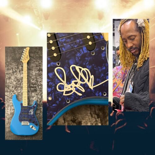 GFA AFTER LAST NIGHT GUITARIST * THUNDERCAT * SIGNED ELECTRIC GUITAR PROOF COA COLLECTIBLE MEMORABILIA