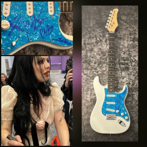 GFA AND THE HEROINES X4 BAND * KELSY KARTER * SIGNED ELECTRIC GUITAR PROOF COA COLLECTIBLE MEMORABILIA
