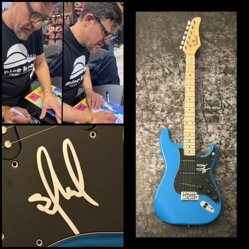 GFA DAVE MATTHEWS BAND * STEFAN LESSARD * SIGNED ELECTRIC GUITAR PROOF COA COLLECTIBLE MEMORABILIA