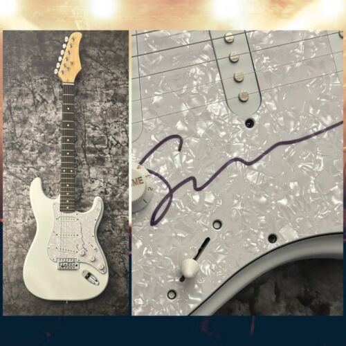 GFA THE BANGLES BAND SINGER * SUSANNA HOFFS * SIGNED ELECTRIC GUITAR COA COLLECTIBLE MEMORABILIA