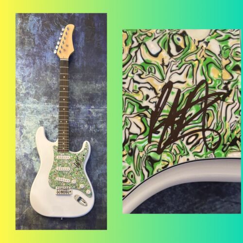 GFA THIRD EYE BLIND DRUMMER * BRAD HARGREAVES * SIGNED ELECTRIC GUITAR B3 COA COLLECTIBLE MEMORABILIA