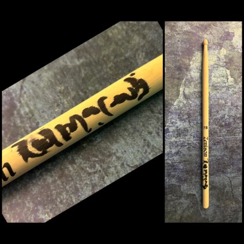 GFA WINGER BAND DRUMMER * ROD MORGENSTEIN * SIGNED DRUMSTICK R5 COA COLLECTIBLE MEMORABILIA