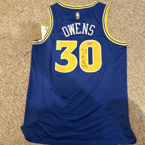 GOLDEN STATE WARRIORS- BILLY OWENS SIGNED AUTOGRAPH JERSEY TRISTAR COA SYRACUSE COLLECTIBLE MEMORABILIA
