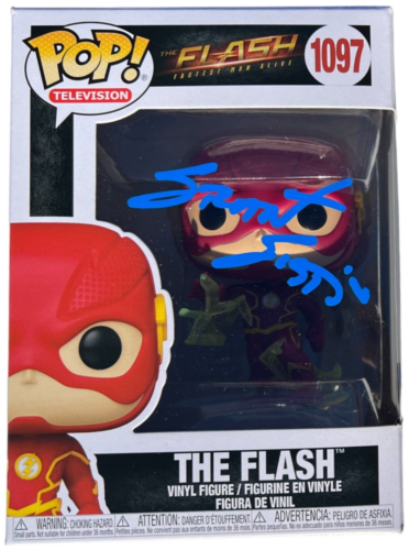 GRANT GUSTIN SIGNED AUTOGRAPHED FUNKO POP VINYL THE FLASH 1097 AUTHENTIC JSA COLLECTIBLE MEMORABILIA