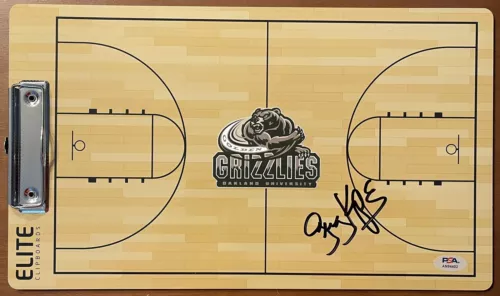 GREG KAMPE SIGNED AUTOGRAPHED OAKLAND UNIVERSITY COACHES CLIPBOARD PSA/DNA COA COLLECTIBLE MEMORABILIA