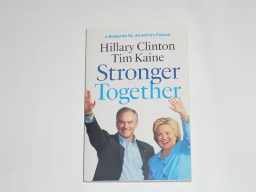 HILLARY CLINTON TIM KAINE SIGNED 