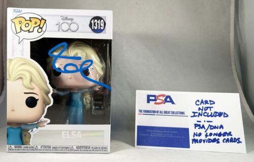 IDINA MENZEL SIGNED FUNKO POP ELSA FROZEN PSA/DNA COA COLLECTIBLE MEMORABILIA