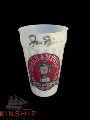 JACK NICKLAUS SIGNED PGA CHAMPIONSHIP CUP JSA COA MASTERS GOLF AUTO Z1509 COLLECTIBLE MEMORABILIA