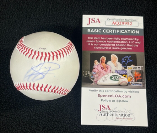 JAIR JURRGENS SIGNED DETROIT TIGERS BASEBALL JSA COA COLLECTIBLE MEMORABILIA