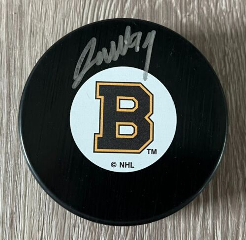 JAKUB LAUKO SIGNED AUTOGRAPH BOSTON BRUINS OFFICIAL NHL PUCK W/EXACT PROOF COLLECTIBLE MEMORABILIA