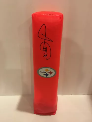 JAMES CONNER SIGNED TOUCHDOWN PYLON PITTSBURGH STEELERS FOOTBALL JSA COA