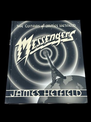 JAMES HETFIELD METALLICA CO-FOUNDER MESSENGERS GUITARS SIGNED AUTOGRAPH BOOK COLLECTIBLE MEMORABILIA