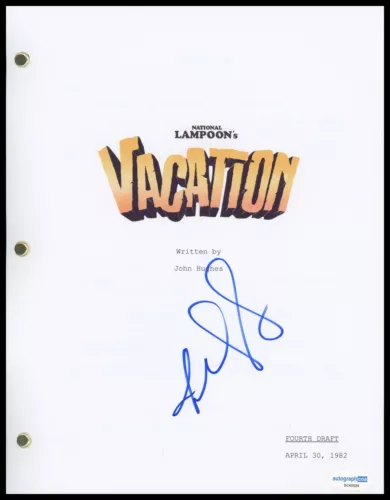 JANE KRAKOWSKI “VACATION” AUTOGRAPH SIGNED ‘COUSIN VICKI’ SCRIPT SCREENPLAY B COLLECTIBLE MEMORABILIA