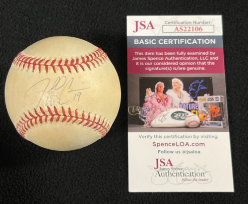 JEFF CONINE SIGNED FLORIDA MARLINS OML BASEBALL JSA COA COLLECTIBLE MEMORABILIA