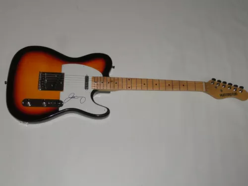 JEFF TWEEDY SIGNED SUNBURST ELECTRIC GUITAR WILCO AUTOGRAPHED JSA COA