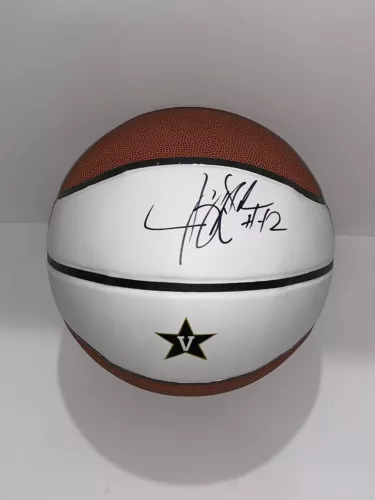 JERRY STACKHOUSE SIGNED BASKETBALL VANDERBILT COMMODORES PROOF JSA COA COLLECTIBLE MEMORABILIA