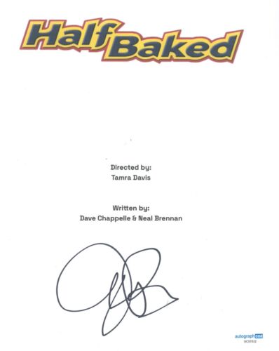 JIM BREUER SIGNED AUTOGRAPH HALF BAKED MOVIE SCRIPT ACOA SNL ACTOR COLLECTIBLE MEMORABILIA